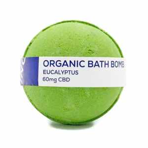 CBD LIVING TOPICAL EUCALYPTUS 60MG CBD INFUSED BATH BOMB